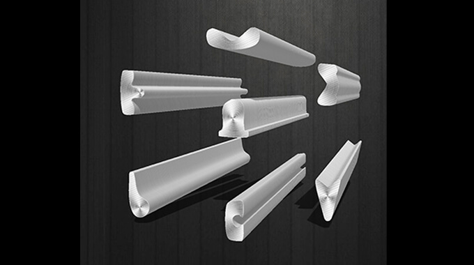 Glasses hinge frame line